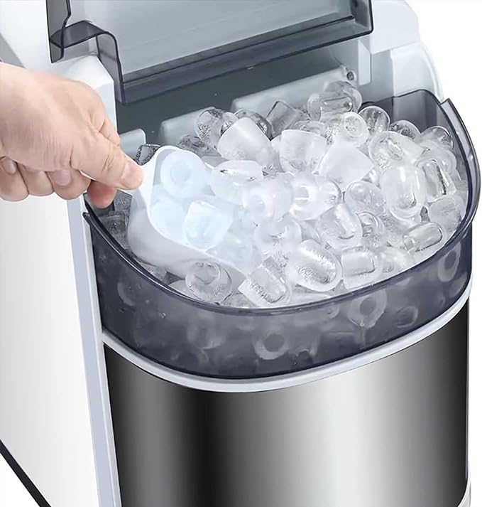 HICON ICE MAKER HZB-16C- ماكنة صنع الثلج الكهربائية من هايكون