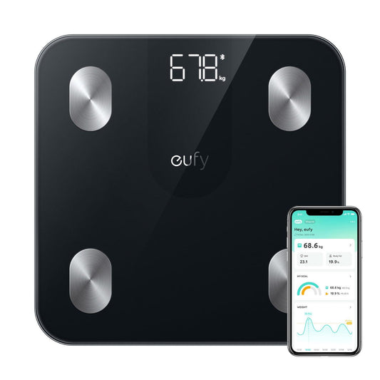 Eufy By Anker Smart Scale A1 - ميزان ذكي من انكر اسود