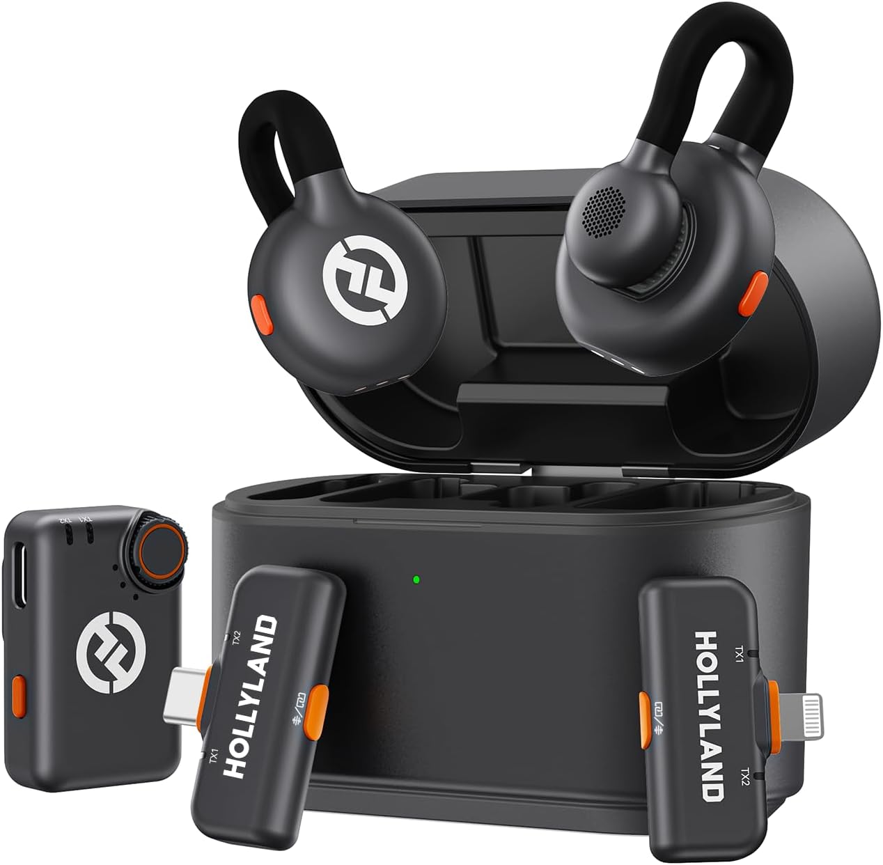 HOLLYLAND LARK M2S WIRELESS LAVALIER MICROPHONE ULTIMATE - نك مايك لاسلكي من هولي لاند