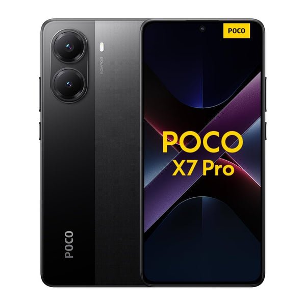 POCO X7 Pro 12+256GB BLACK - بوكو اكس 7 برو 256/12 جيجابايت اسود