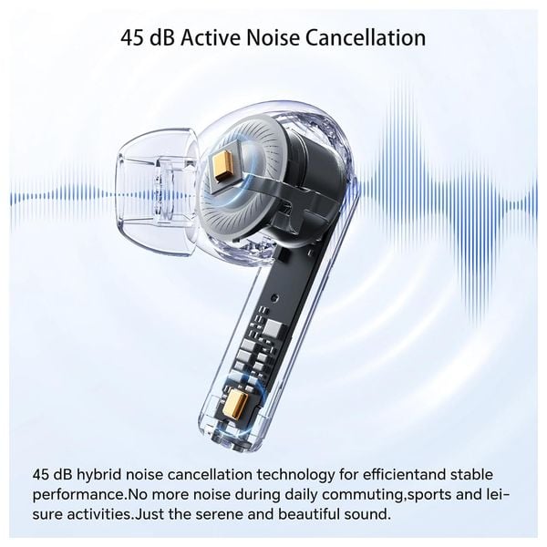 Earbuds X7 Lite White- سماعات بلوتوث من هونر ابيض