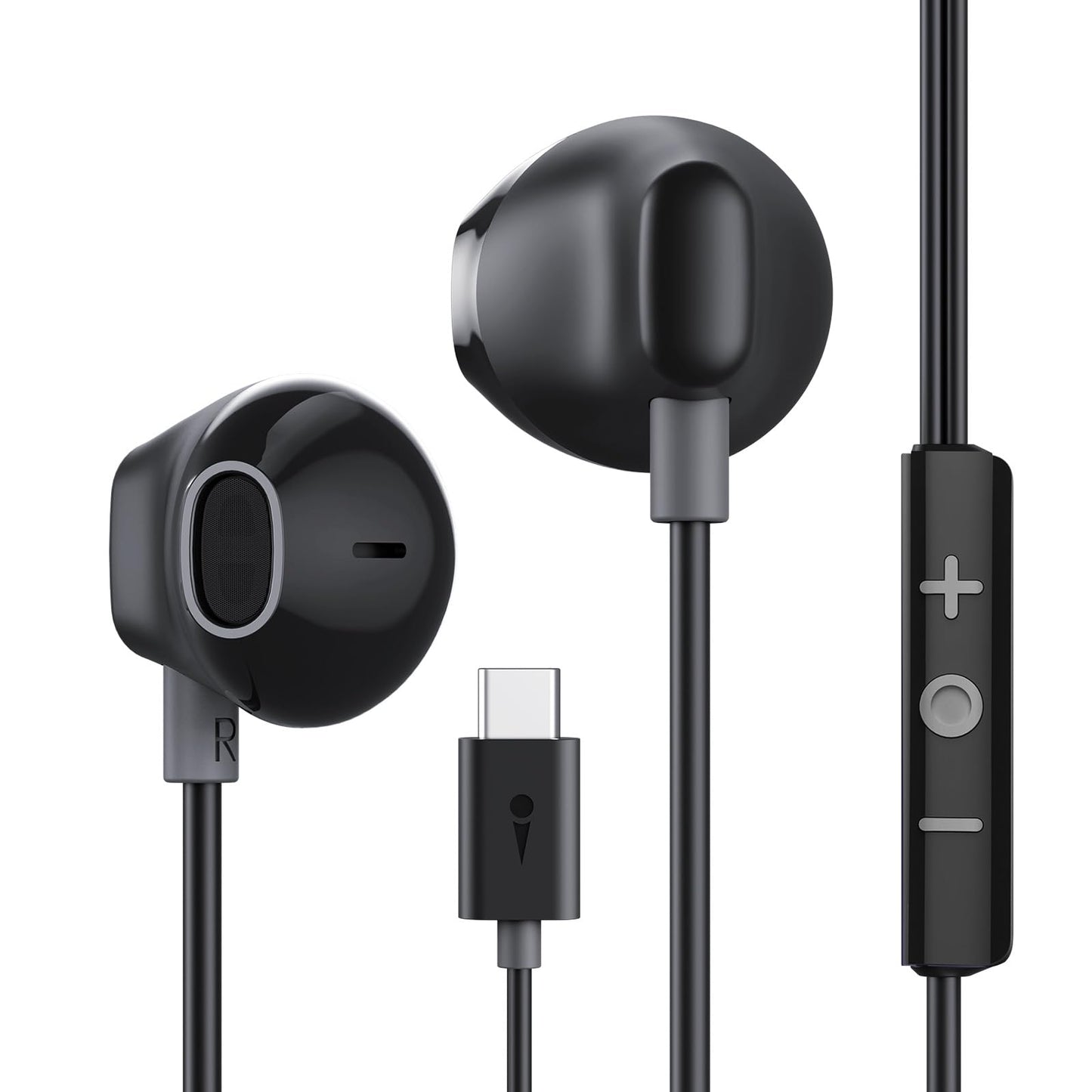 Oraimo Halo Lite Wired Earphones Type-C- سماعات تايب سي سلكية من اورايمو