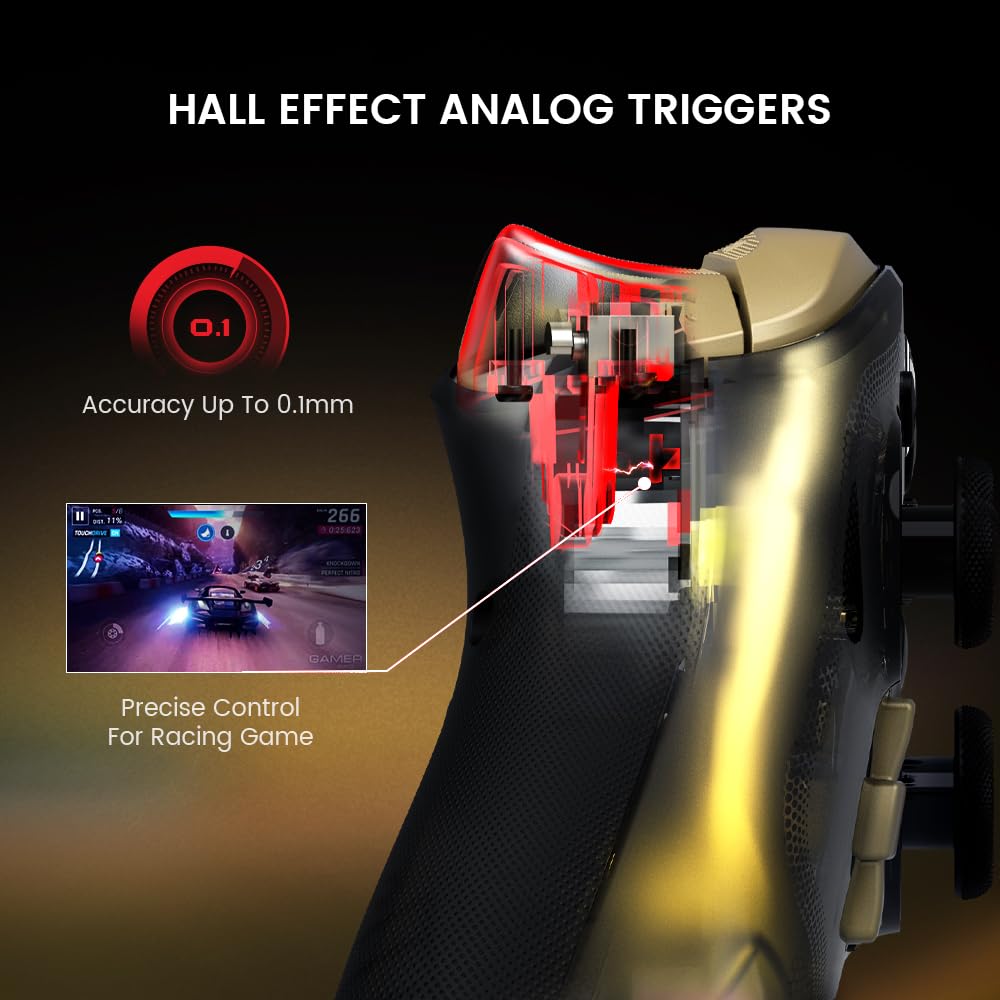 CONTROLLER GAMESIR G7 KALEID FLUX - وحدة تحكم (جوستك) سلكية محسّنة مزودة بإضاءة لجهاز اكس بوكس