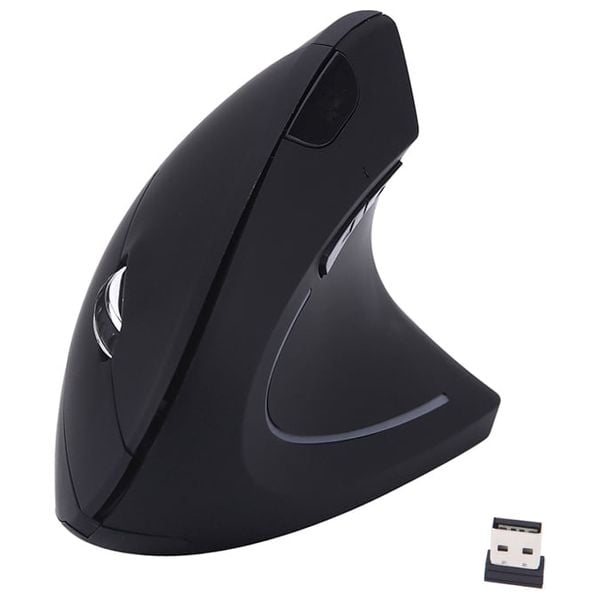 Havit MS550GT Wireless Vertical Mouse Black - ماوس لاسلكي من هافيت اسود