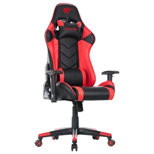 Havit GC932 Gaming Chair Black + Red - كرسي الالعاب من هافيت اسود + احمر