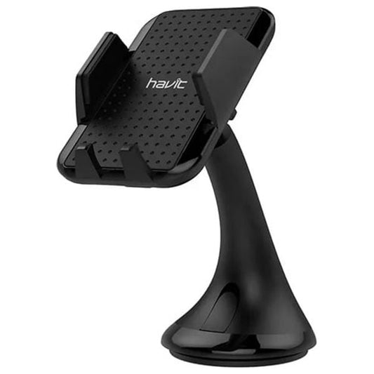 Havit H717 Car Mobile Phone holder Black - ستاند سيارة من هافيت اسود