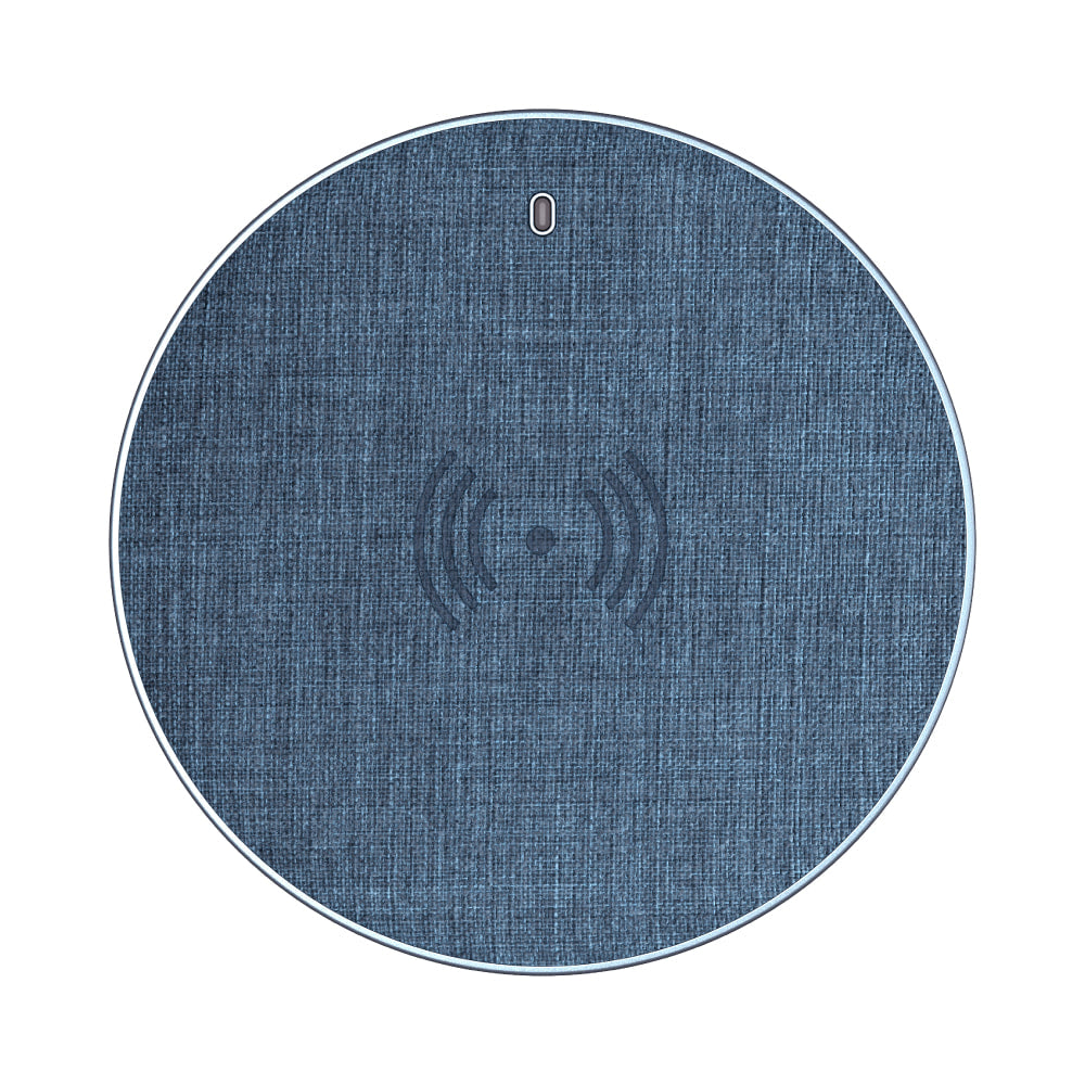 Havit W324 Wireless Charger blue - شاحن لاسلكي من هافيت