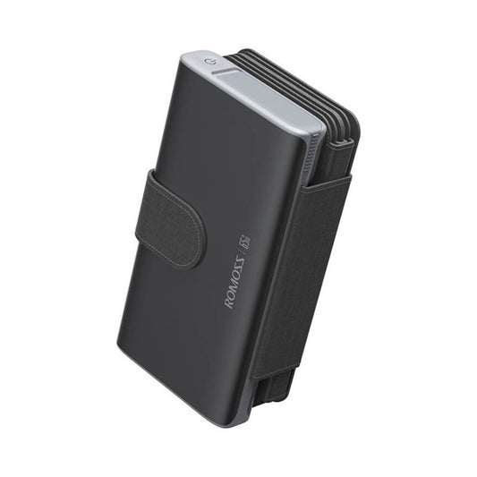 ROMOSS Power Bank SPB30 (30000mAh 65W) - باوربنك 30000 ملي امبير 65 واط مع الواح شمسية قابلة للفصل من روموس
