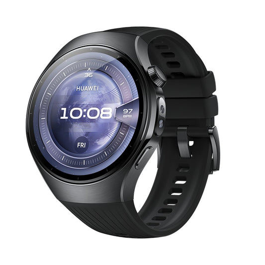 Huawei Watch 5 LTE 46mm Black - ساعة ذكية مقاس 46 مم من هواوي اسود