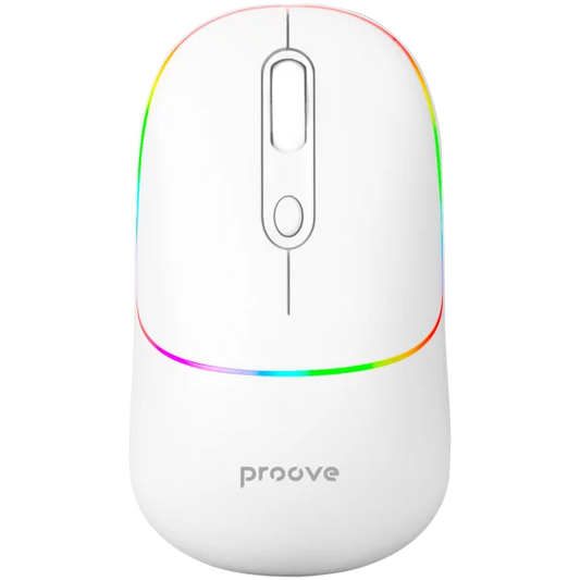 Proove Wireless Mouse Blink white - ماوس لاسلكي من هافيت ابيض