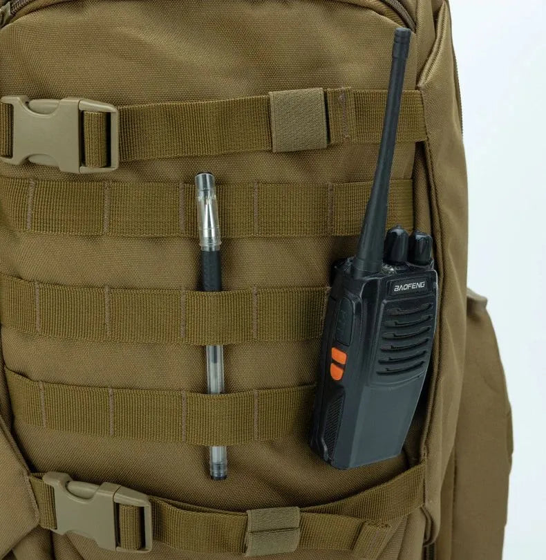 Tactical large capacity bag Beige - حقيبة ظهر تكتيكية ذات سعة كبيرة من شاومي بيجي