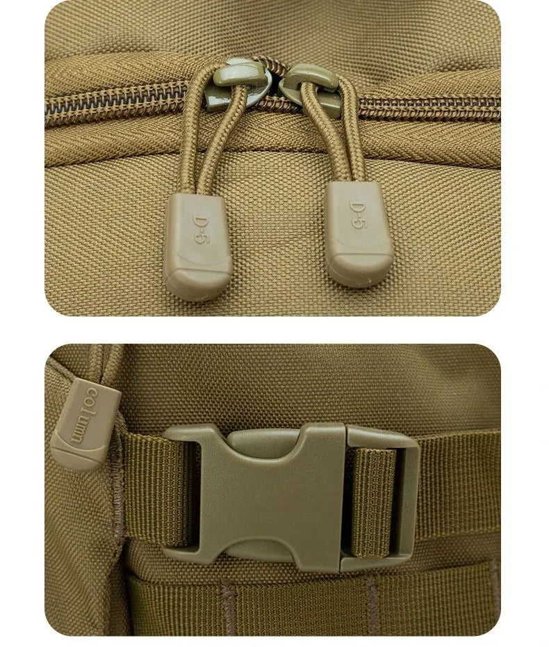 Tactical large capacity bag Beige - حقيبة ظهر تكتيكية ذات سعة كبيرة من شاومي بيجي