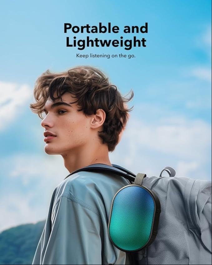 ANKER SOUNDCORE PYRO MINI 6W BLACK - سبيكر ميني محمول 6 واط من انكر