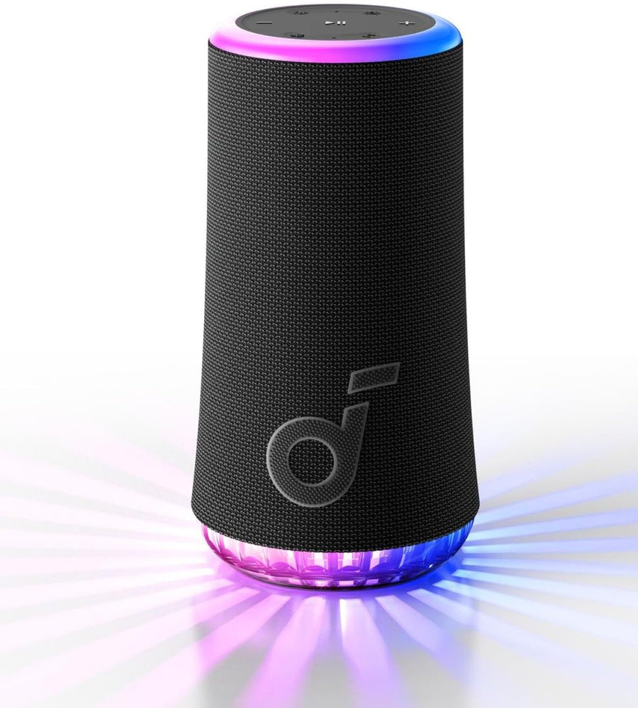 ANKER SOUNDCORE GLOW 360 BLACK - سبيكر محمول 30 واط من انكر