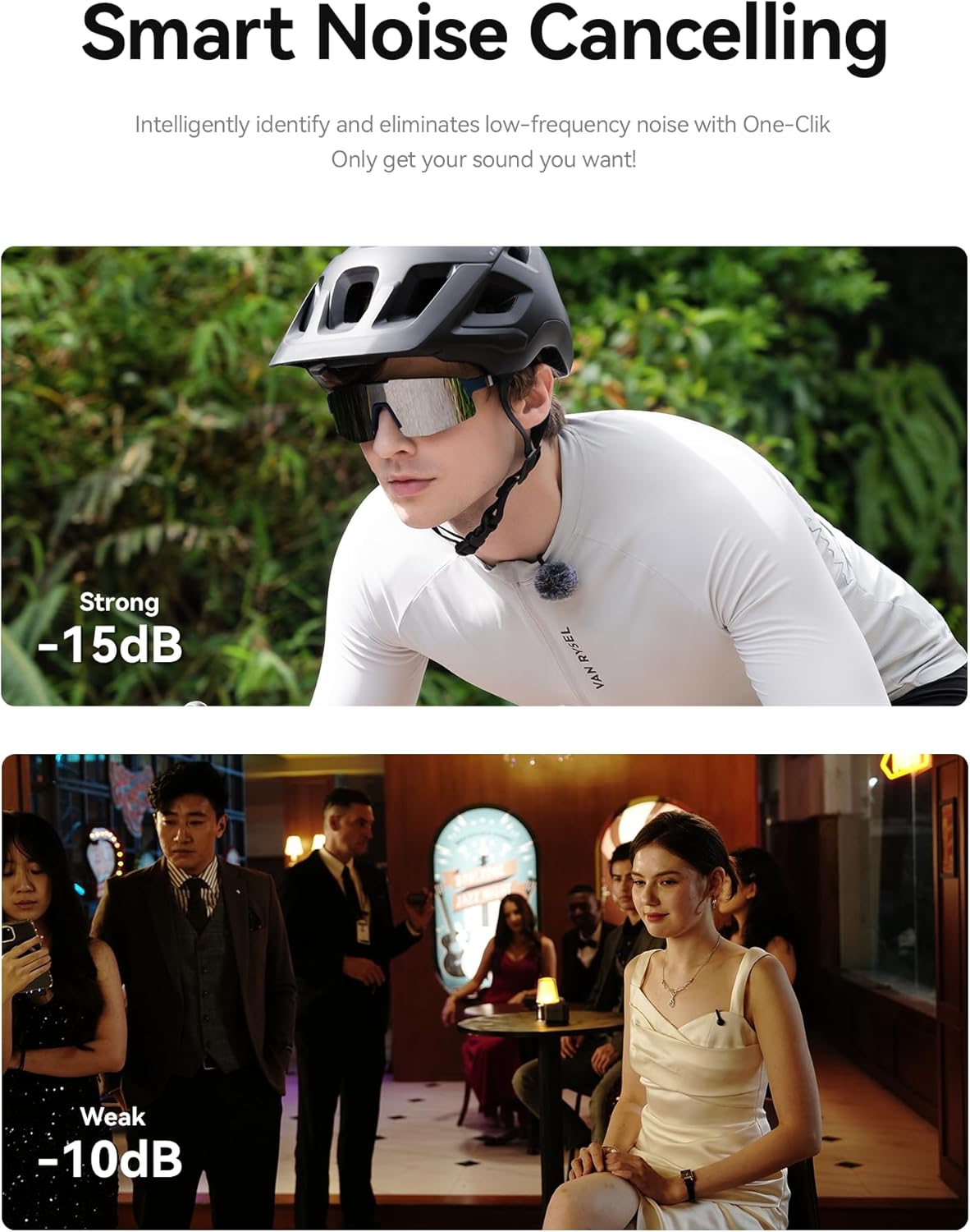 HOLLYLAND LARK M2S WIRELESS LAVALIER MICROPHONE ULTIMATE - نك مايك لاسلكي من هولي لاند