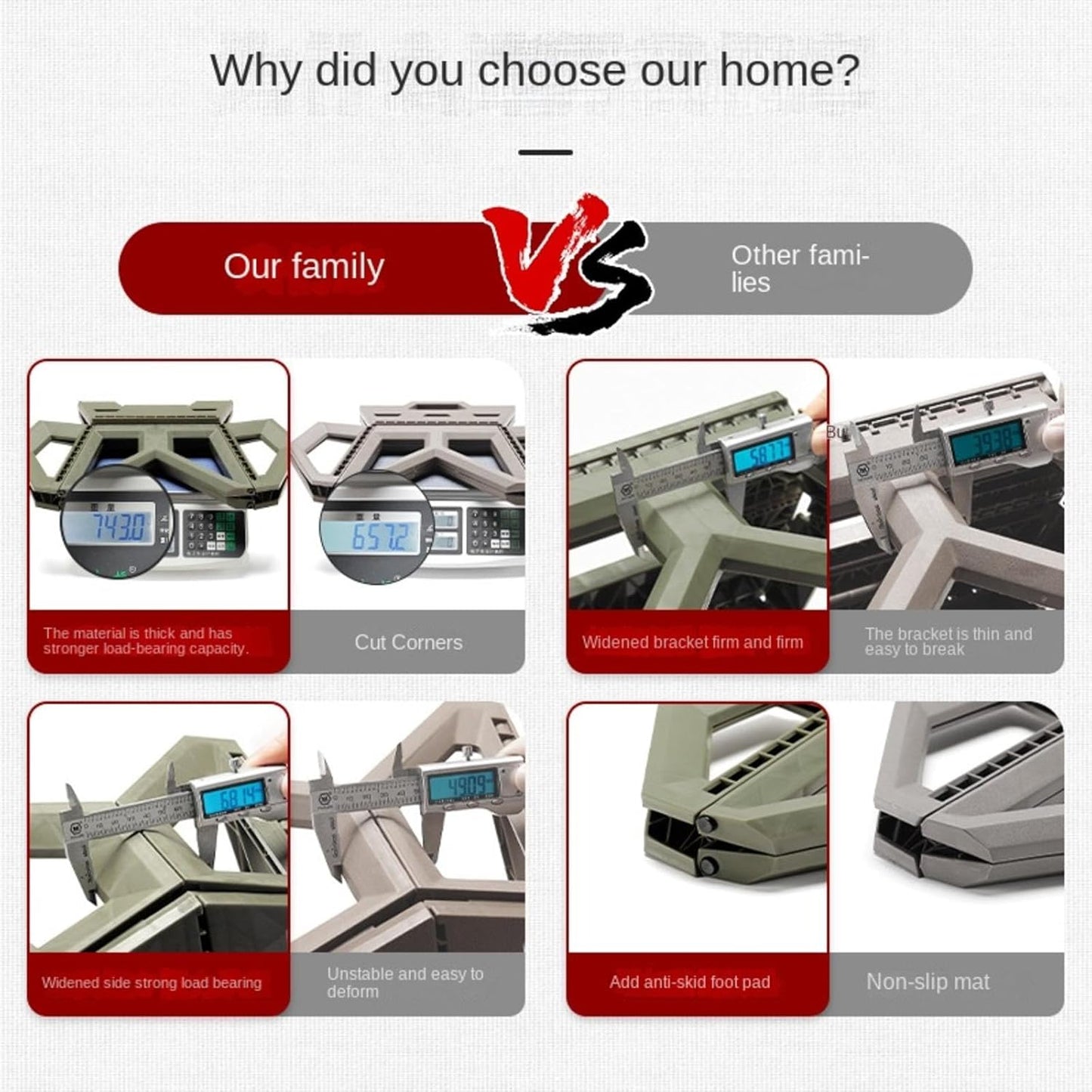 FOLDABLE STOOL - كرسي صغير قابل للطي للتخييم بقوة تحمل تصل الى 150 كم