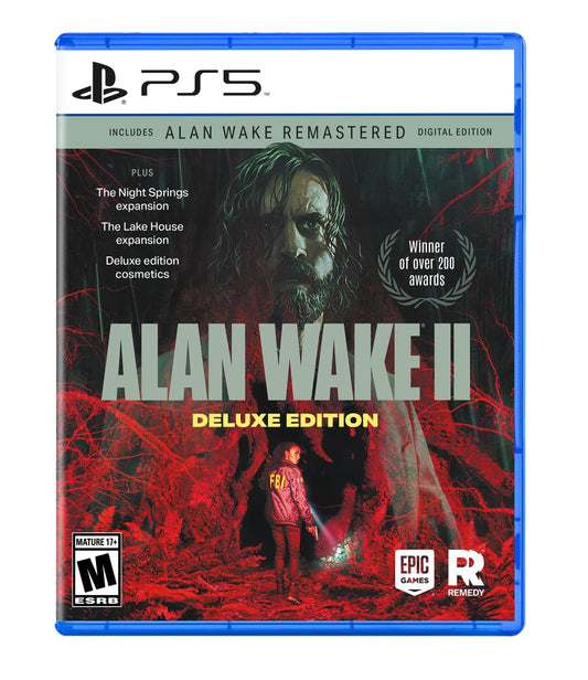 PS5 GAMES ALAN WAKE 2 DELUXE EDITION - آلان ويك 2 النسخة الفاخرة قرص بلايستيشن 5