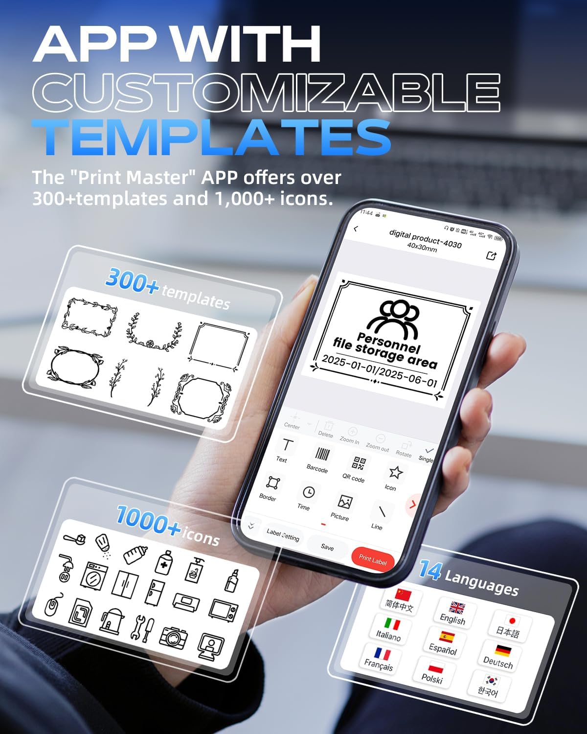 PHOMEMO M 108 labler printer - طابعة ملصقات حرارية