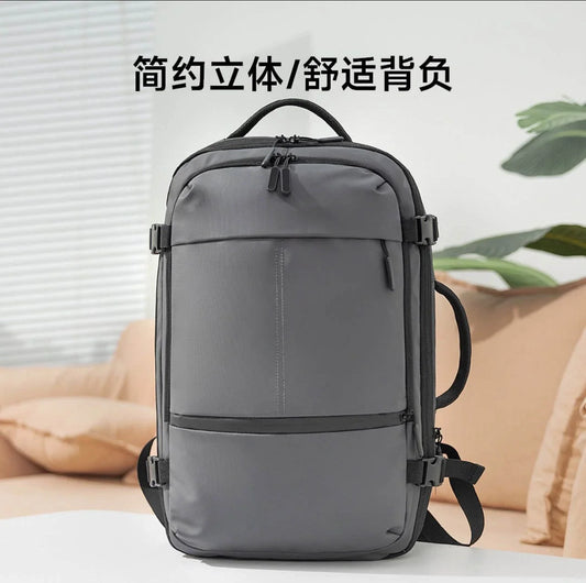 Youpin TANJIEZHE Large Capacity Backpack Travel Waterproof Gray - حقيبة ظهر ذات سعة كبيرة 25-30 لتر ضد الماء من شاومي