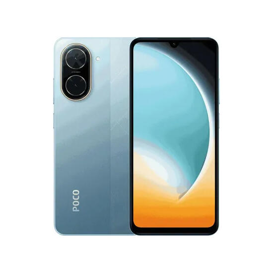 POCO C71 4+128GB BLUE - بوكو سي 71 128/4 جيجابايت ازرق
