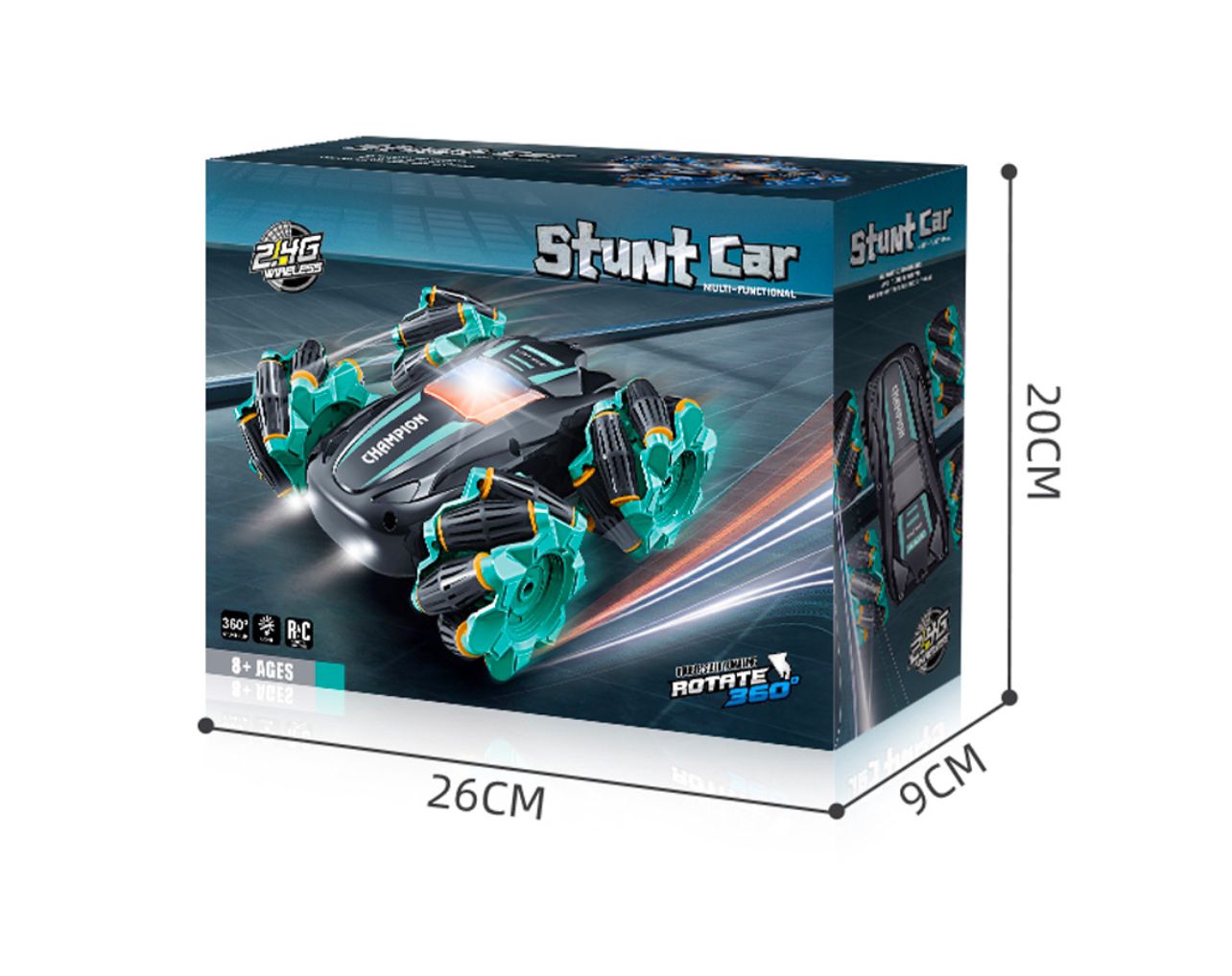 Toy car - سيارة رياضية ذات وجهين تعمل بالتحكم عن بعد من شاومي