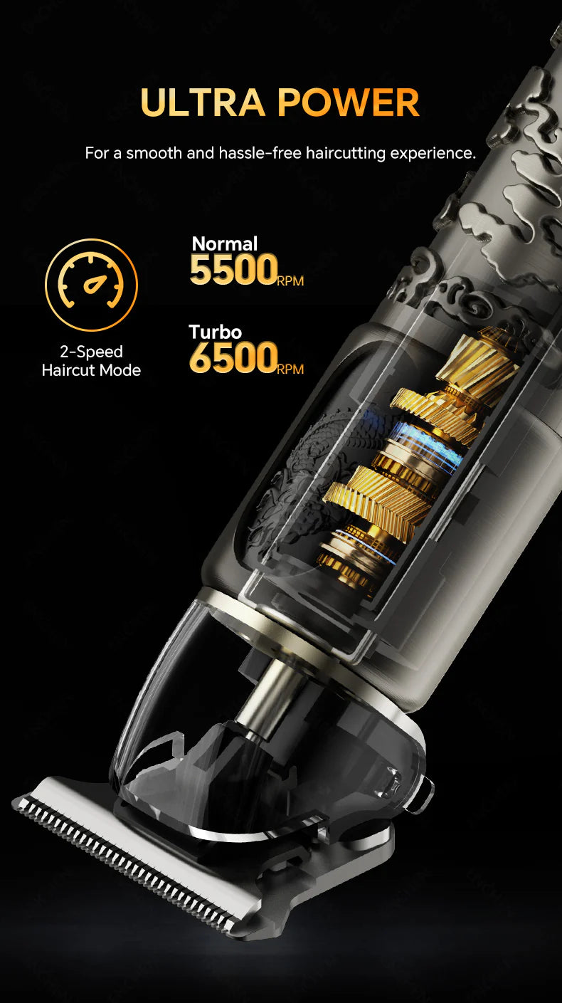 ENCHEN GOLDSTONE 1 HAIR TRIMMER - ماكنة حلاقة متعددة الاستخدامات مع شاشة رقمية من انشين