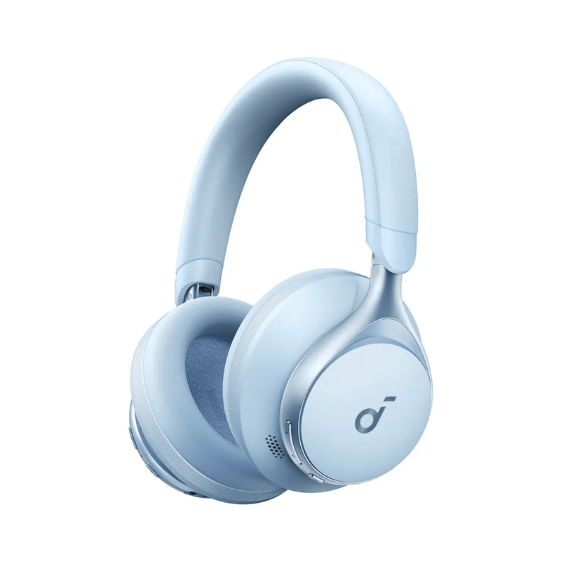 ANKER SOUNDCORE SPACE ONE BLUE  - سماعات هيدسيت لاسلكية من انكر ازرق