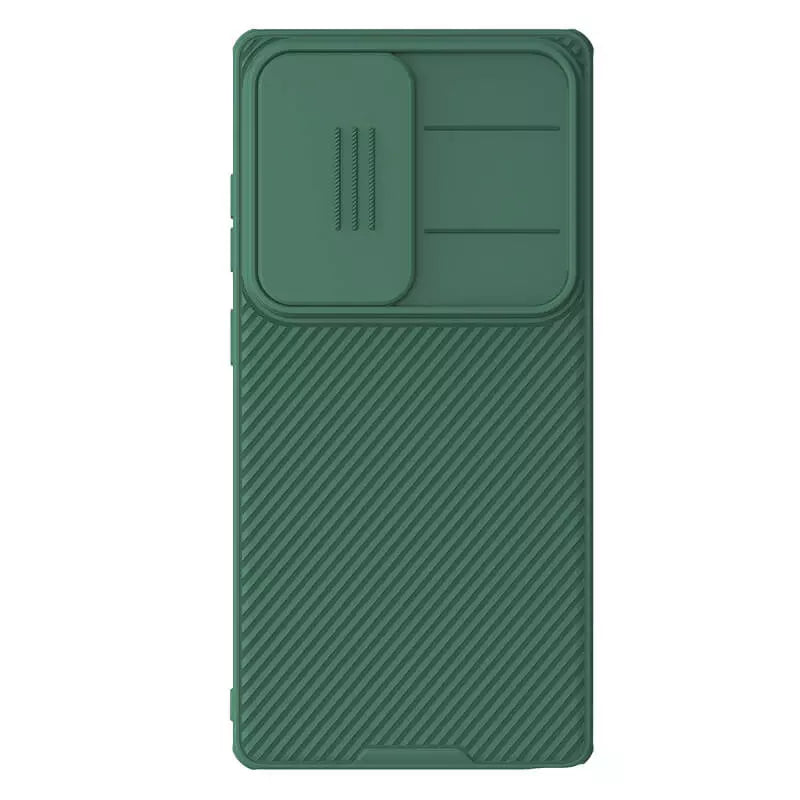 Nillkin CamShield Pro Case for Samsung Galaxy S25 Ultra Dark Green - كفر للسامسونج اس 25 الترا من نيلكين اخضر