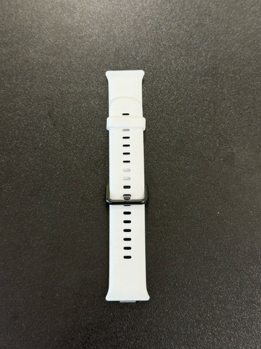 RUBBER  STRAP FOR HUAWEI FIT 3-4-4 PRO WHITE - سير ساعة هواوي فت 3-4-4 برو ابيض