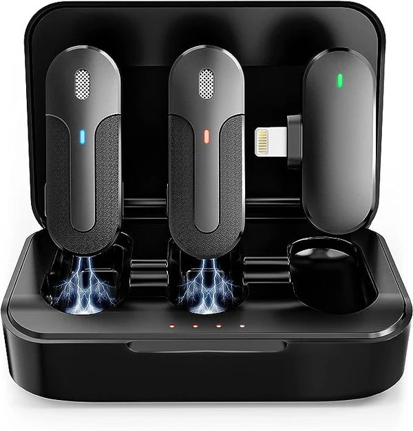 COTECI MICROPHONE NICK MICK LIGHTING+TYPE-C 74011 - نك مايك لاسلكي من كوتي