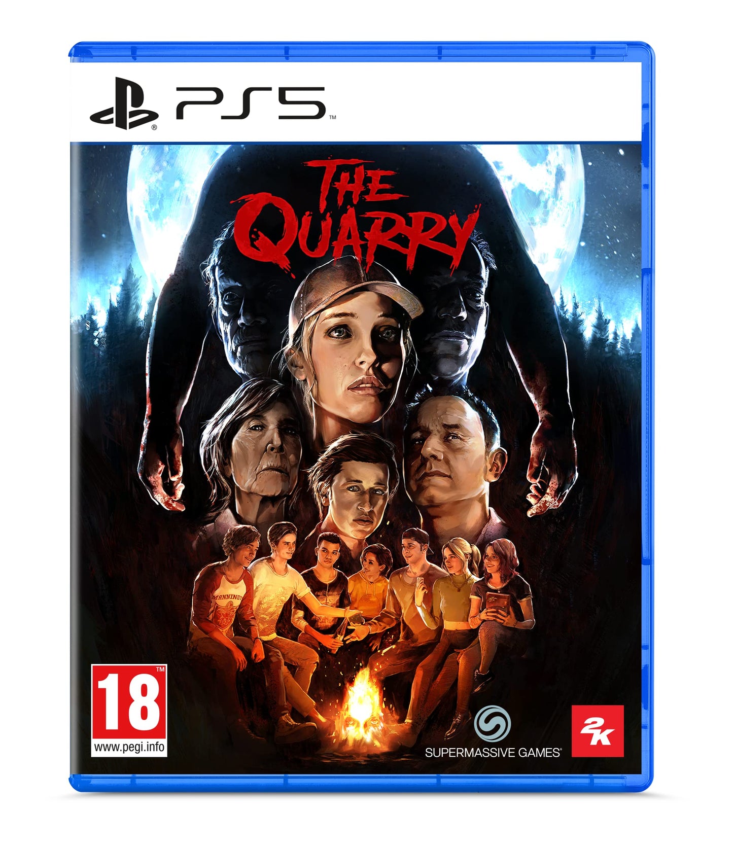 PS5 GAMES THE QUARRY - ذا كواري قرص بلايستيشن 5