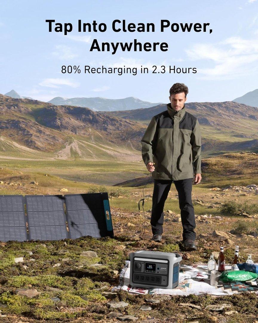 ANKER SOLIX C800 PLUS POWER STATION 1200W - مولد طاقة متنقلة 5 في 1 1200 واط من انكر