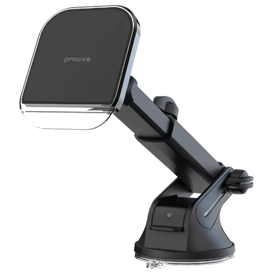 PROOVE CAR HOLDER HOST RIDER SUCTION TYPE CAR MOUNT BLACK - ستاند سيارة مغناطيسي من برووف اسود