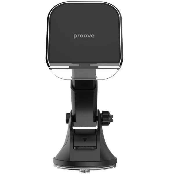 PROOVE CAR HOLDER HOST RIDER SUCTION TYPE CAR MOUNT BLACK - ستاند سيارة مغناطيسي من برووف اسود