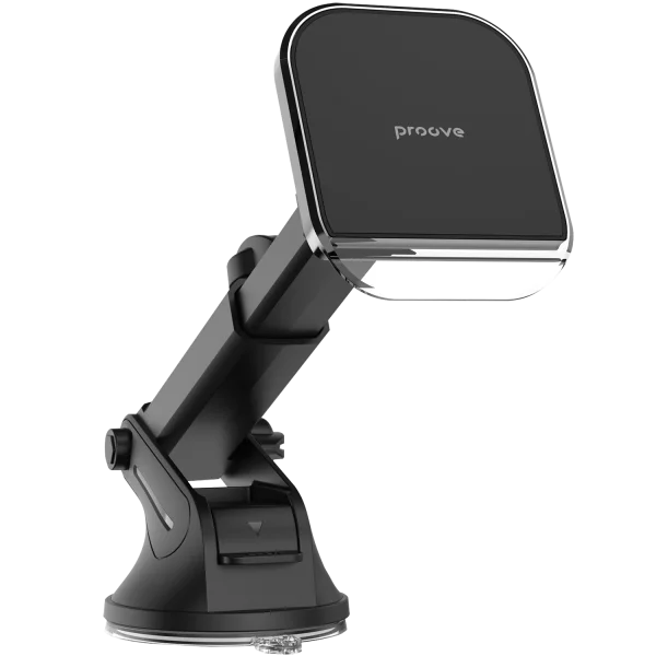 PROOVE CAR HOLDER HOST RIDER SUCTION TYPE CAR MOUNT BLACK - ستاند سيارة مغناطيسي من برووف اسود