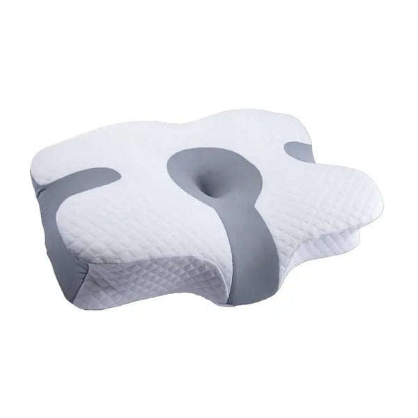 Green lion Cervical Memory Foam Pillow Grey and White - وسادة النوم من كرين