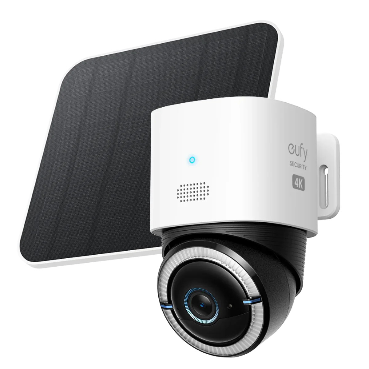 Anker Eufy 4G LTE Cam S330 White - كاميرا منزلية خارجية ذكية تعمل بالطاقة الشمسية مع بطاقة SIM وبطاقة SD سعة 32 جيجابايت من انكر