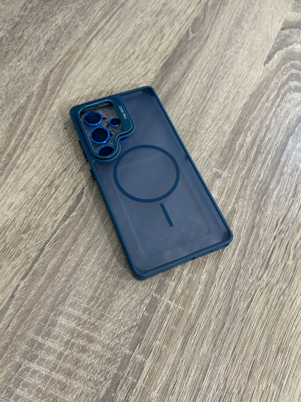 MOBILE CASE FOR SAMSUNG GALAXY S25 ULTRA BLUE - كفر ماك سيف للسامسونج اس 25 الترا ازرق
