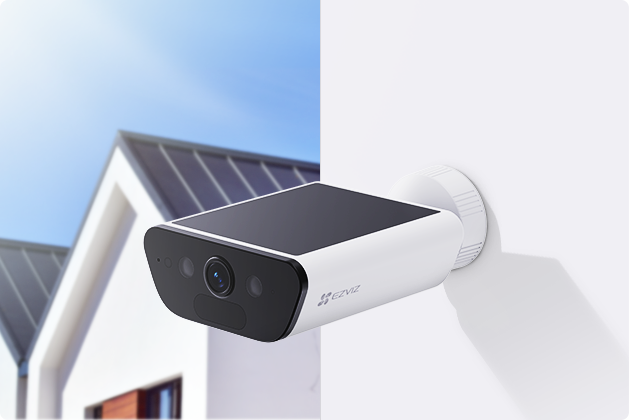 EZVIZ SOLAR BATTERY CAMERA CB5 4K - كاميرا منزلية خارجية ذكية تعمل بالطاقة الشمسية من ازفيز