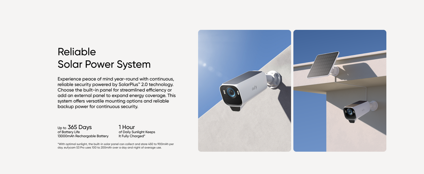 Anker EufyCam S3 Pro (2-Cam With Home Base) - كاميرا منزلية خارجية 2 في 1 من انكر