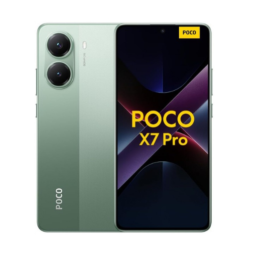 POCO X7 Pro 12+256GB GREEN - بوكو اكس 7 برو 256/12 جيجابايت اخضر