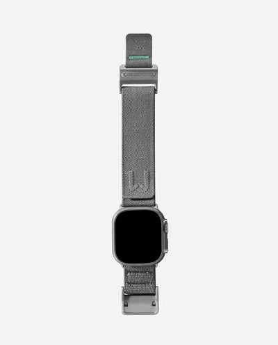AULUMU A11 Mag Buckle Slim Band for Apple Watch 42-49MM GRAY - سير ساعات ابل مقاس 42-49 مم من اولومو رمادي