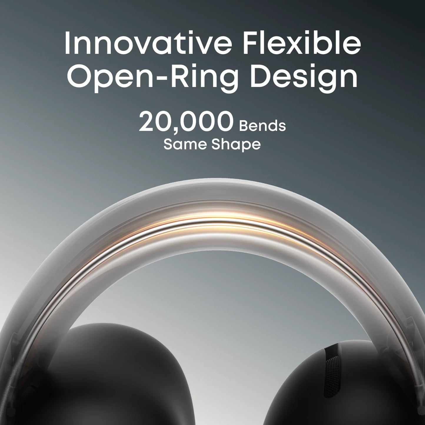 Anker Soundcore AeroClip Open-Ear Earbuds Black - سماعات بلوتوث  ايرو كليب من انكر اسود