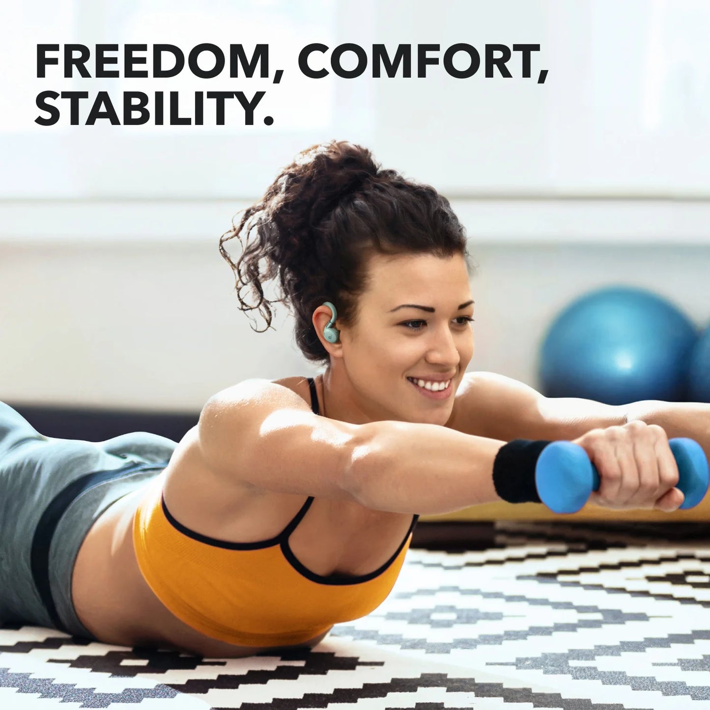 Anker Soundcore Sport X20 ANC TWS Earbuds Green - سماعات بلوتوث رياضية مع تقنية الغاء الضوضاء النشط من انكر اخضر