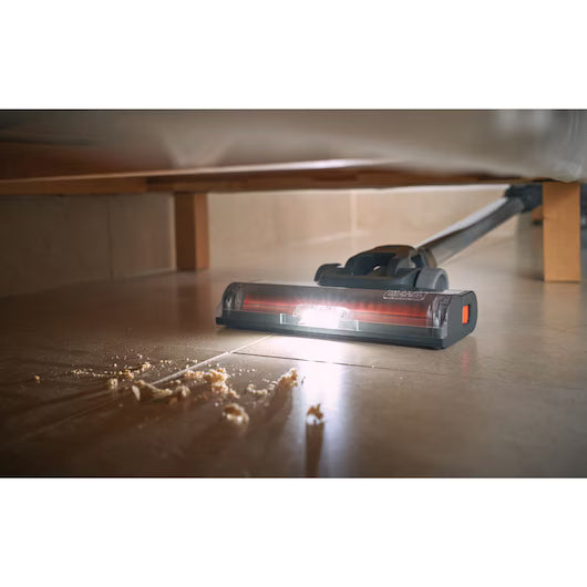 Black&Decker BHFEA520J-GB Vacuum cleaner 20V Gray - مكنسة كهربائية لاسلكية 2 في 1 من بلاك اند ديكر