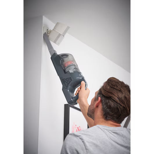 Black&Decker BHFEA520J-GB Vacuum cleaner 20V Gray - مكنسة كهربائية لاسلكية 2 في 1 من بلاك اند ديكر