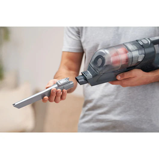 Black&Decker BHFEA520J-GB Vacuum cleaner 20V Gray - مكنسة كهربائية لاسلكية 2 في 1 من بلاك اند ديكر