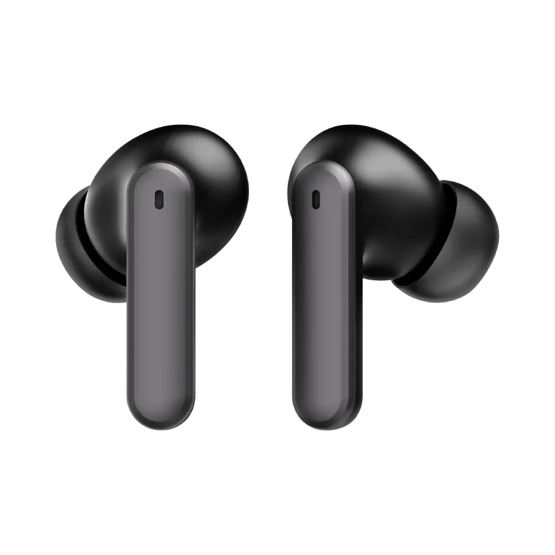 Momax Vibe Lite True Wireless Noise Cancelling Earbuds Black - سماعات بلوتوث بتقنية الغاء الضوضاء من موماكس اسود