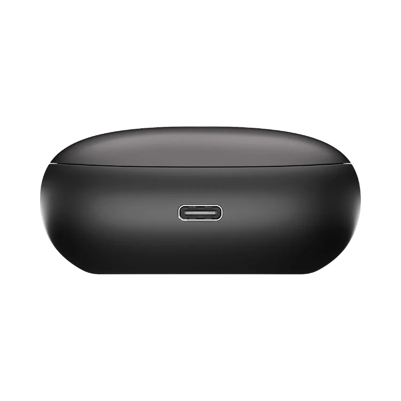 Momax Vibe Lite True Wireless Noise Cancelling Earbuds Black - سماعات بلوتوث بتقنية الغاء الضوضاء من موماكس اسود