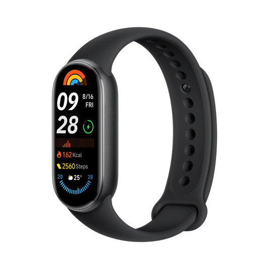 XIAOMI SMART BAND 9 BLACK  - سوار ذكي من شاومي اسود